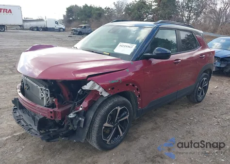 2021 Chevrolet Trailblazer Fwd Rs из США, поврежденный, VIN KL79MTSL3MB092068